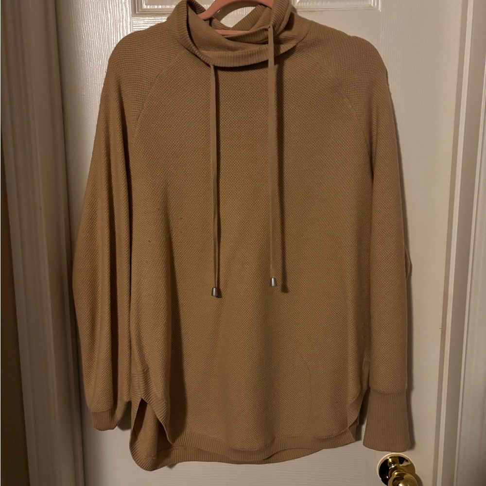 Cynthia Rowley Tan Merino Wool Sweater